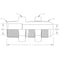World Wide Fittings Male JIC To Male Pipe Bulkhead Straight With Locknut 2706X08X08LN - alternate 2